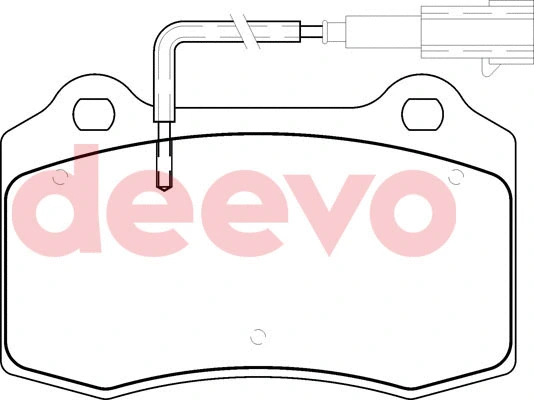 Brake Pad Set, disc brake (BP77200)