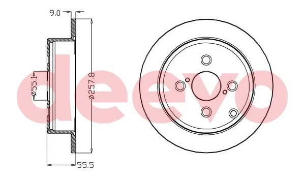 Brake Disc (BD16500)