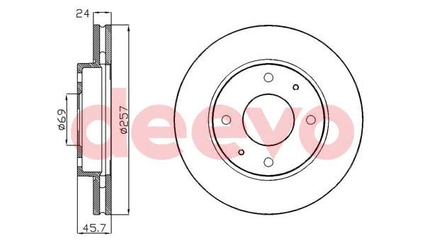 Brake Disc (BD15800)