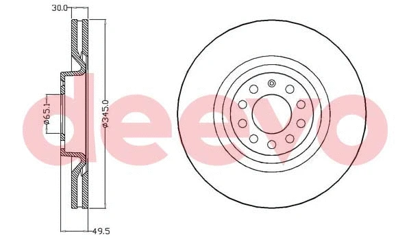 Brake Disc (BD17360)