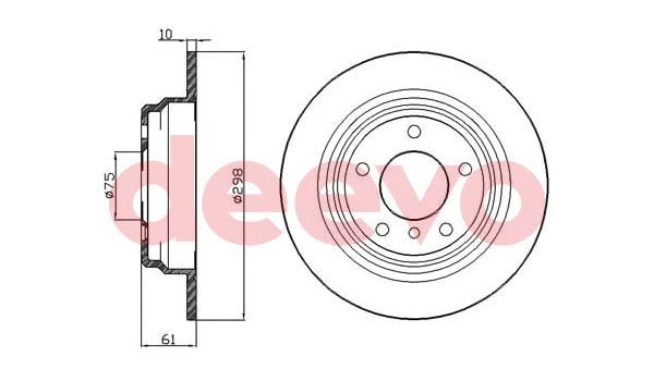 Brake Disc (BD32860)