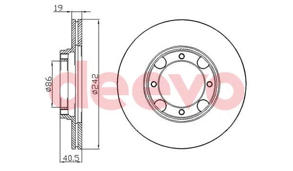 Brake Disc (BD25840)