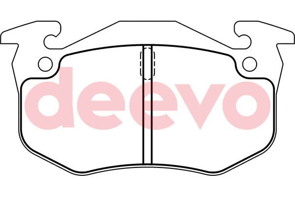 Brake Pad Set, disc brake (BP52180)