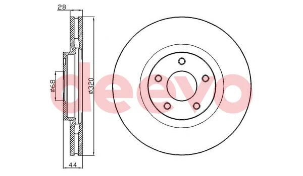 Brake Disc (BD24220)