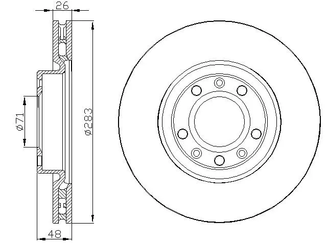 Brake Disc (BD36700)