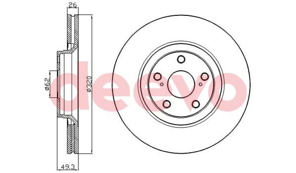 Brake Disc (BD23700)