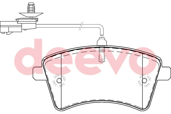 Brake Pad Set, disc brake (BP55000)