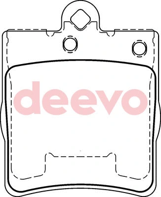 Brake Pad Set, disc brake (BP53780)