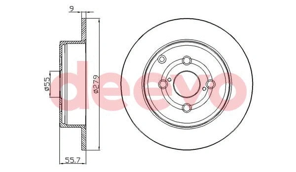 Brake Disc (BD16480)