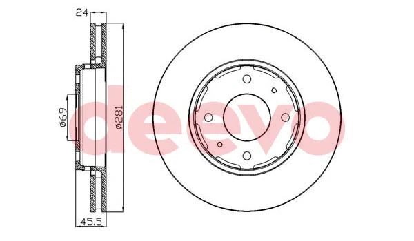 Brake Disc (BD34480)