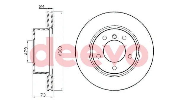 Brake Disc (BD18220)