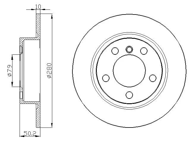 Brake Disc (BD36480)