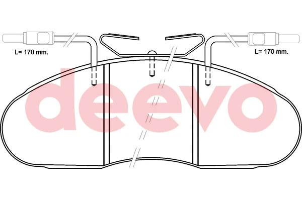 Brake Pad Set, disc brake (BP58220)
