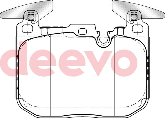 Brake Pad Set, disc brake (BP82900)