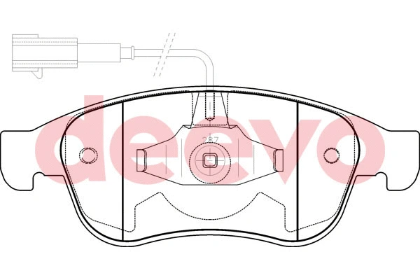 Brake Pad Set, disc brake (BP53480)