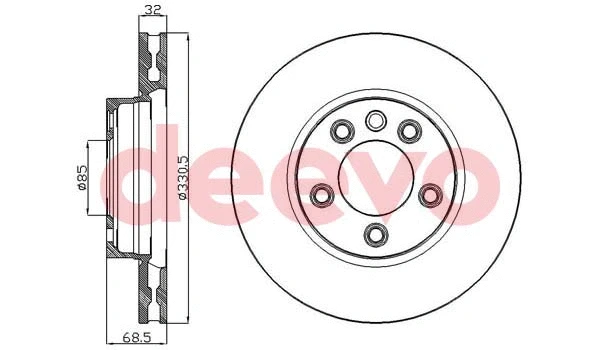 Brake Disc (BD15420)