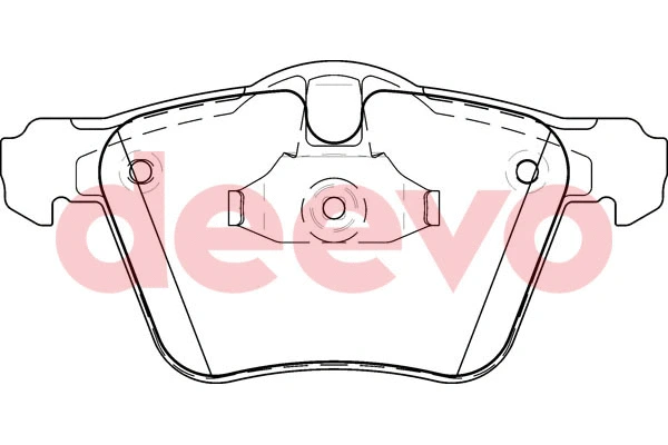 Brake Pad Set, disc brake (BP57260)