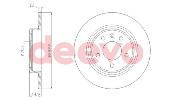 Brake Disc (BD22860)
