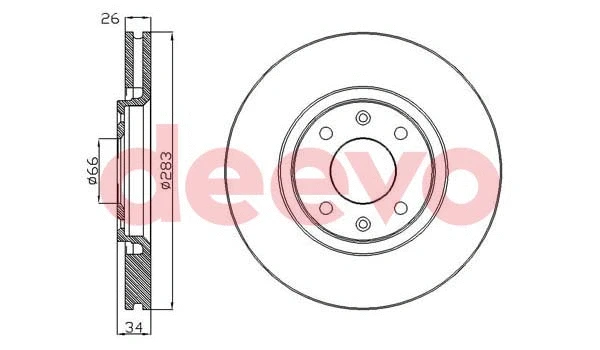 Brake Disc (BD13180)