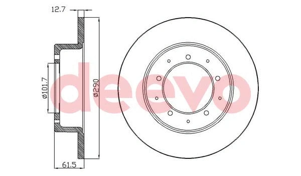 Brake Disc (BD25520)
