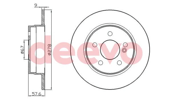 Brake Disc (BD21160)
