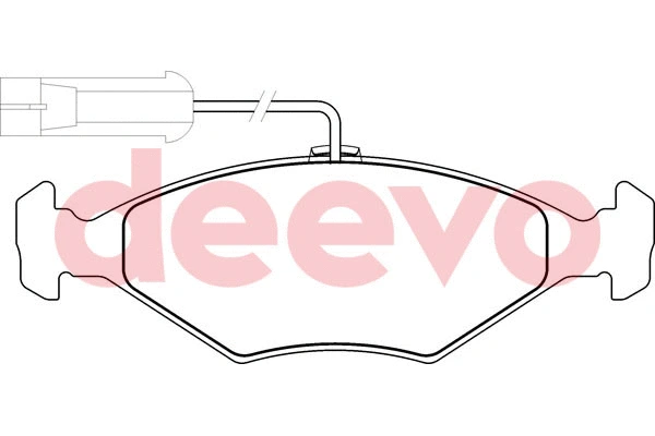 Brake Pad Set, disc brake (BP60300)
