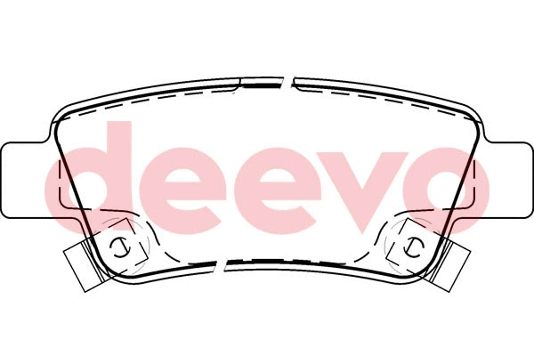Brake Pad Set, disc brake (BP58580)
