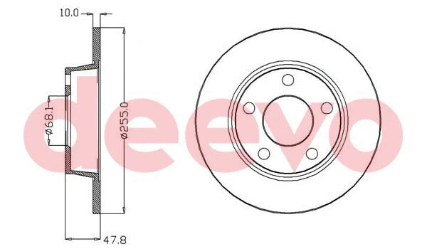 Brake Disc (BD34860)