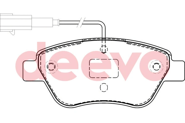 Brake Pad Set, disc brake (BP50500)