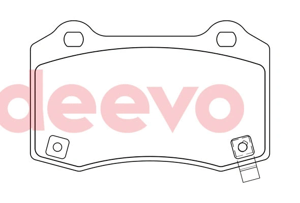 Brake Pad Set, disc brake (BP85000)