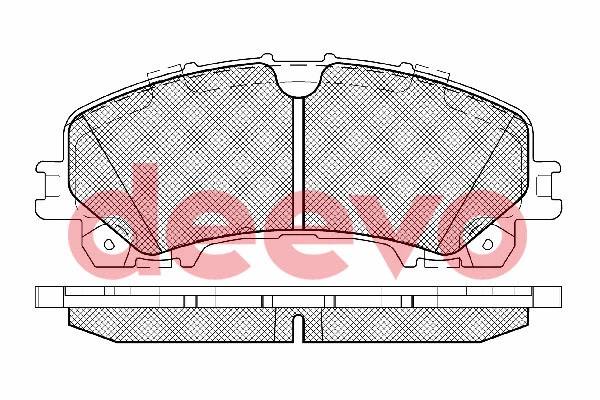Brake Pad Set, disc brake (BP85220)
