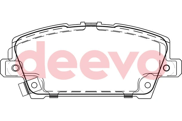 Brake Pad Set, disc brake (BP56620)
