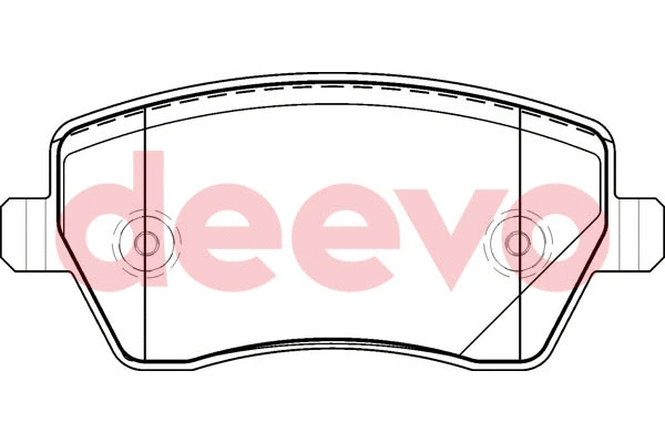 Brake Pad Set, disc brake (BP50080)