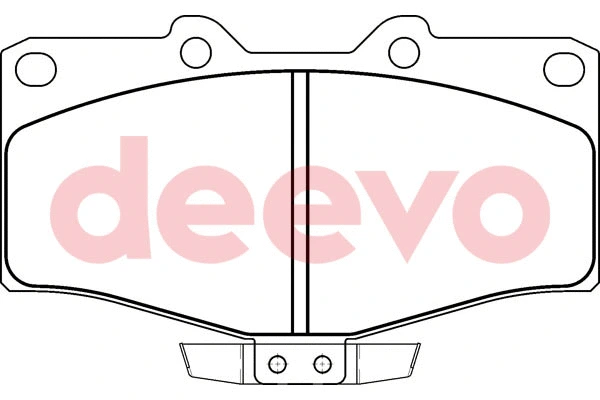 Brake Pad Set, disc brake (BP54160)