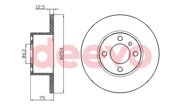 Brake Disc (BD12260)