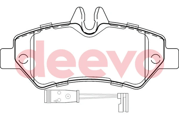 Brake Pad Set, disc brake (BP55320)