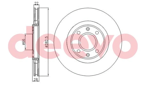 Brake Disc (BD28600)
