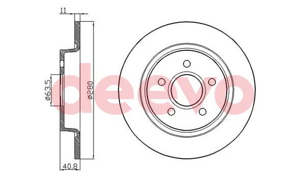 Brake Disc (BD16740)