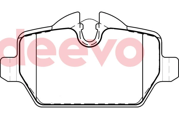 Brake Pad Set, disc brake (BP81460)