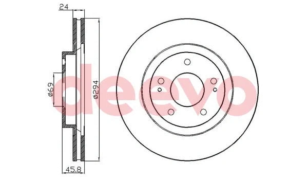 Brake Disc (BD34640)