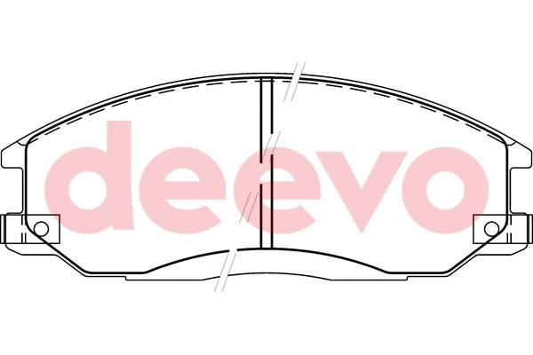 Brake Pad Set, disc brake (BP54240)