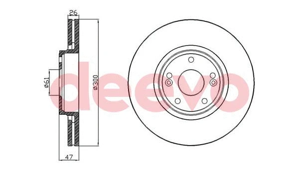 Brake Disc (BD14180)