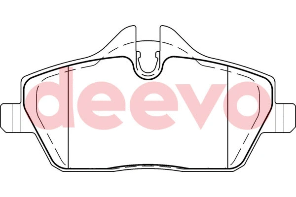 Brake Pad Set, disc brake (BP51720)