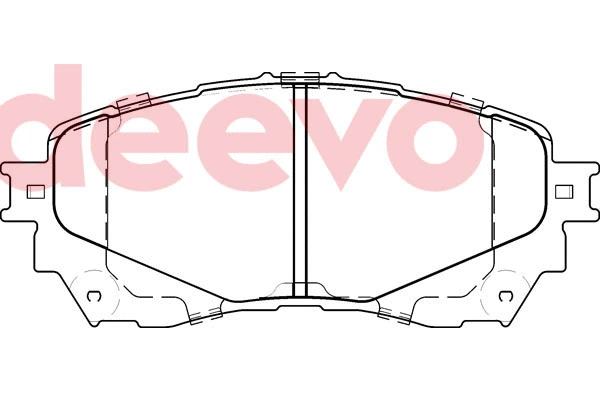 Brake Pad Set, disc brake (BP83480)