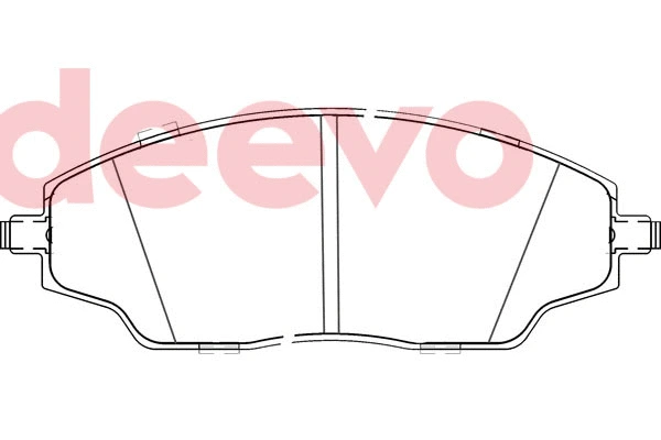 Brake Pad Set, disc brake (BP84100)