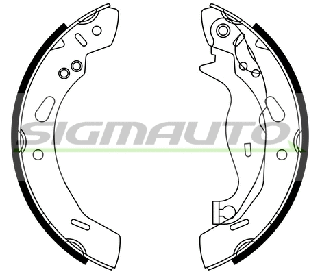 Brake Shoe Set (SFA249)
