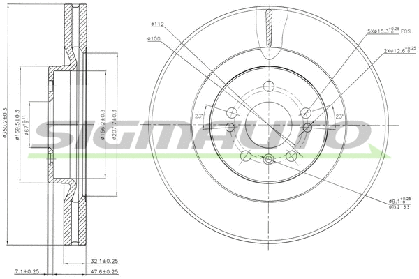Brake Disc (DBB532V)