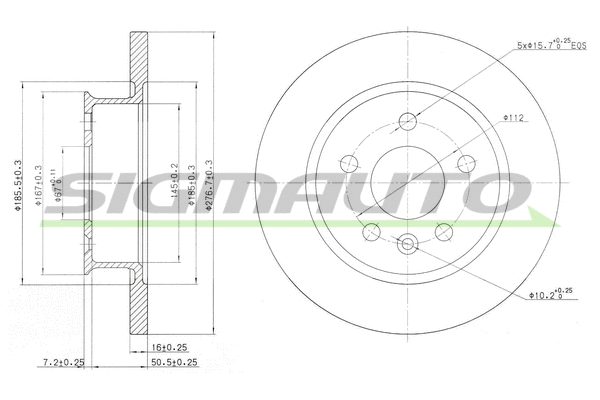 Brake Disc (DBA547S)