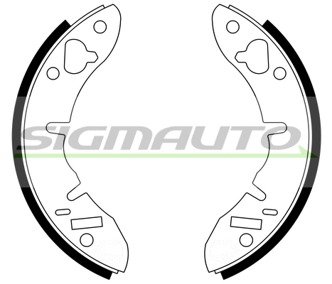 Brake Shoe Set (SFA262)