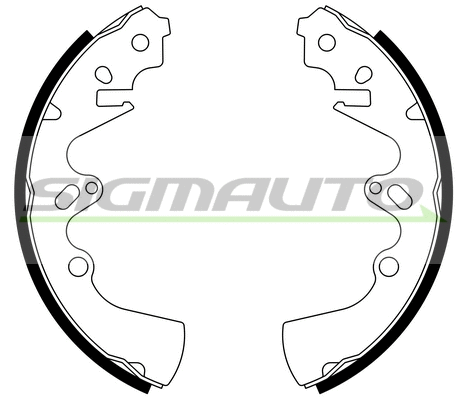 Brake Shoe Set (SFA735)